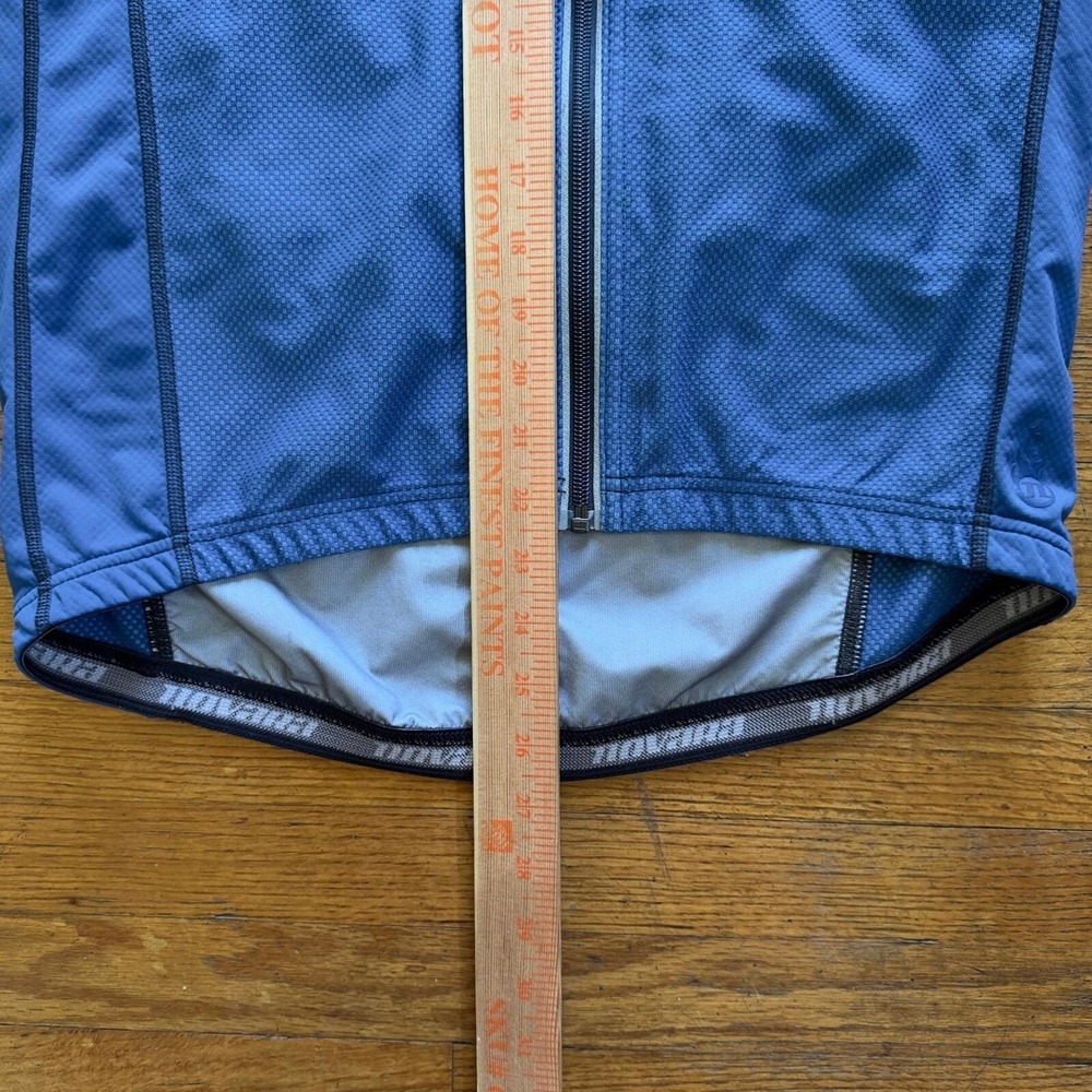 Novara Cycling Jacket Windproof Full Zip Lightweight Blue Small - Picture 4 of 6